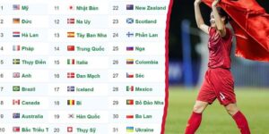 Bảng xếp hạng fifa nữ quan trọng