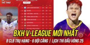 Bảng xếp hạng V-League